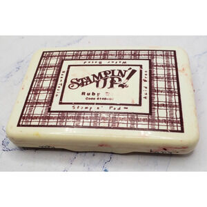 Stampin’ Up! Ruby Red Water Based Dye Ink Original Style Pad